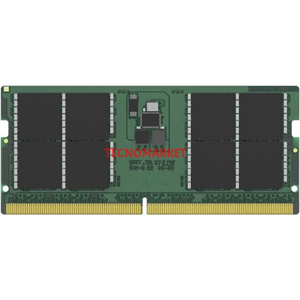 KINGSTON 32GB DDR5 4800MHZ CL40 NOTEBOOK RAM KVR48S40BD8-32 VALUE KINGSTON 32GB DDR5 4800MHZ CL40 NOTEBOOK RAM KVR48S40BD8-32 VALUE