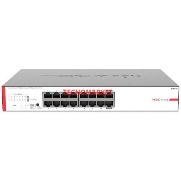 H3C 16port MAGIC BS216 GIGABIT YÖNETİLEMEZ SWITCH H3C 16port MAGIC BS216 GIGABIT YÖNETİLEMEZ SWITCH