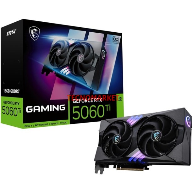 MSI RTX5060TI 16GB GAMING OC 16G GDDR7 128bit HDMI DP PCIe 5.0 MSI RTX5060TI 16GB GAMING OC 16G GDDR7 128bit HDMI DP PCIe 5.0