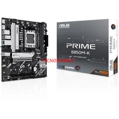 ASUS PRIME B850M-K DDR5 HDMI-DP PCIE 5.0 AM5 MATX