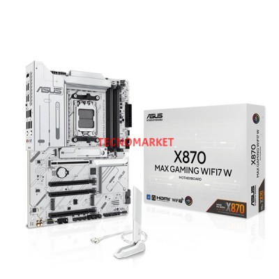 ASUS X870 MAX GAMING WIFI7 W DDR5 HDMI-DP TYPEC PCIE 5.0 AM5 ATX