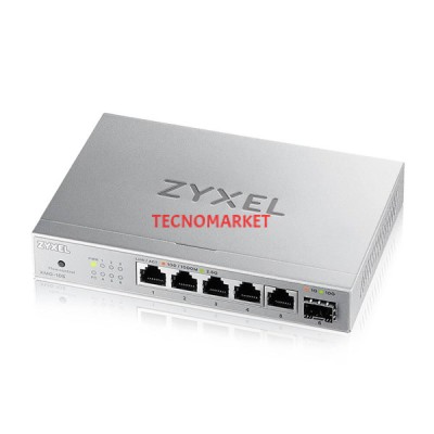 ZYXEL 5port XMG-105 2.5 GIGABIT 1-SFP 10GBE YÖNETİLEMEZ SWITCH