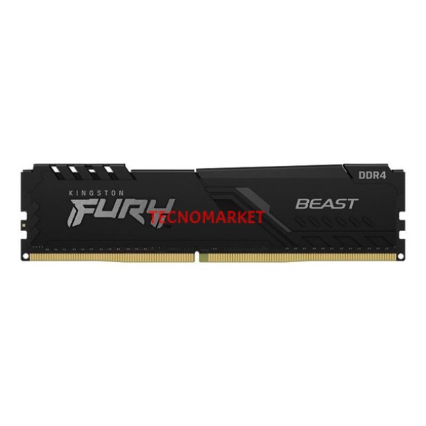 KINGSTON 16GB DDR4 3200MHZ CL16 PC RAM FURY BEAST KF432C16BB/16 KINGSTON 16GB DDR4 3200MHZ CL16 PC RAM FURY BEAST KF432C16BB/16
