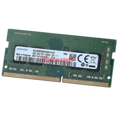 SAMSUNG 8GB DDR4 2666MHZ NOTEBOOK RAM VALUE M471A1K43CB1-CTD