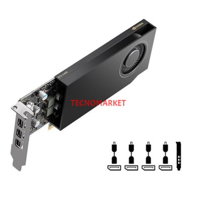 PNY RTX A400 4GB VCNRTXA400-SB GDDR6 64bit mDP PCIe 4.0