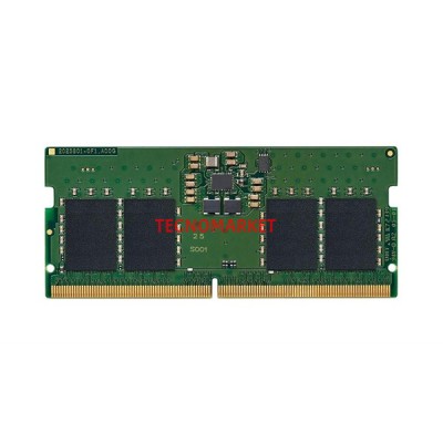 KINGSTON 8GB DDR5 4800MHZ CL40 NOTEBOOK RAM VALUE KVR48S40BS6/8
