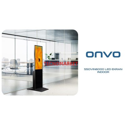 ONVO 55" Dokunmatik 55OVIN6000 Ofis,Otel,Restoran Sabit 2GB RAM- 32GB ROM- Andorid Videowall Cihazı Siyah