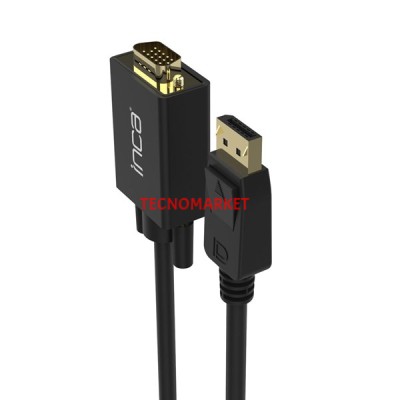 INCA IDPV-18T 1.8metre DP-VGA (E) Görüntü Kablosu