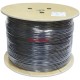 AGER CAT6 Utp 23AWG Siyah 500m Makara Saf Bakır Outdoor Kablo 0.55mm AC-600-5-OD AGER CAT6 Utp 23AWG Siyah 500m Makara Saf Bakır Outdoor Kablo 0.55mm AC-600-5-OD