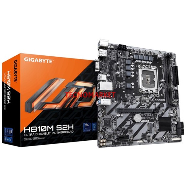 GIGABYTE H810M S2H DDR5 HDMI-DP PCIE 4.0 1851P mATX GIGABYTE H810M S2H DDR5 HDMI-DP PCIE 4.0 1851P mATX