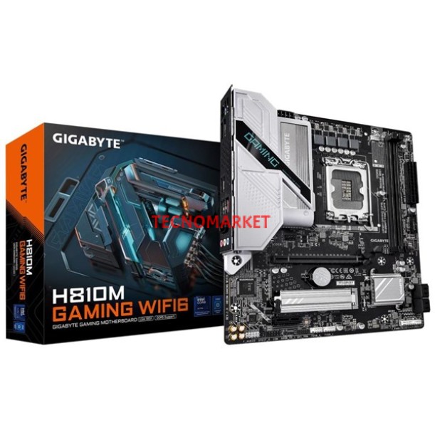 GIGABYTE H810M GAMING WIFI6 DDR5 HDMI-DP PCIE 4.0 1851P mATX GIGABYTE H810M GAMING WIFI6 DDR5 HDMI-DP PCIE 4.0 1851P mATX