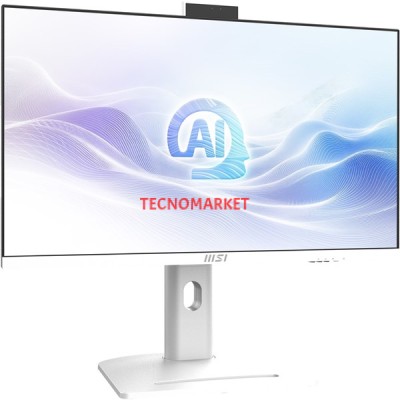 MSI 27" MODERN AM273QP AI 1UM-075XTR ULTRA 7 155H-32GB DDR5 RAM-1TB NVME-W11 PRO BEYAZ 2560X1440