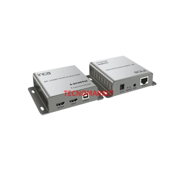 INCA 1port IEX-120 1port HDMI (giriş) 1port Ethernet (Cat6) 4K HDMI Repeater 120metre mesafeye kadar INCA 1port IEX-120 1port HDMI (giriş) 1port Ethernet (Cat6) 4K HDMI Repeater 120metre mesafeye kadar