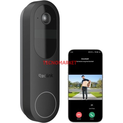 REOLINK 4MP WIFI Dorbell Bataryalı Kapı Zili PoE