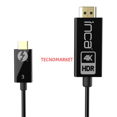 INCA ITCH-30 1.8metre TYPE-C - HDMI Görüntü Kablosu 4K 60Hz