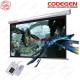 Codegen EX-60 600x450 cm Motorlu Elektrikli Uzaktan Kumandalı Projeksiyon Perdesi (Arkası Siyah Fonlu) Codegen EX-60 600x450 cm Motorlu Elektrikli Uzaktan Kumandalı Projeksiyon Perdesi (Arkası Siyah Fonlu)