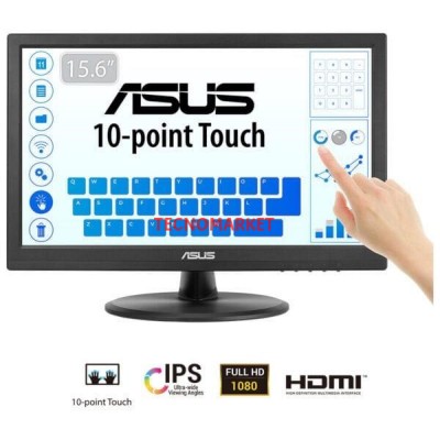 ASUS 15.6" IPS DOKUNMATIK VT169HE 5MS 60HZ HDMI TAŞINABİLİR MONİTÖR 1920X1080