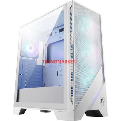 MSI MAG FORCE 320R AIRFLOW WHITE GAMING MID-TOWER PC KASASI BEYAZ