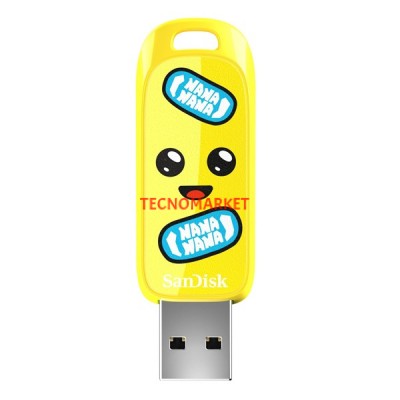 SANDISK 128GB PEELY EDITION SDCZIF-064G-G46 USB 3.2 BELLEK