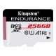 KINGSTON 256GB HIGH-ENDURANCE SDCE/256GB MICRO-SD HAFIZA KARTI KINGSTON 256GB HIGH-ENDURANCE SDCE/256GB MICRO-SD HAFIZA KARTI