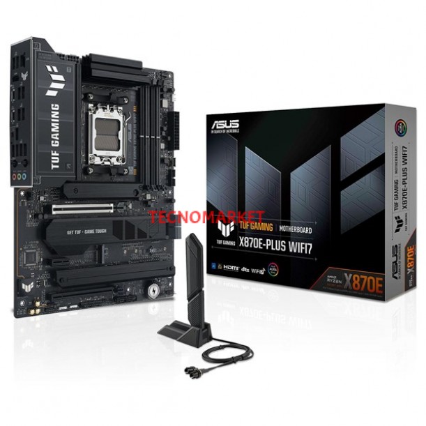 ASUS TUF GAMING X870E-PLUS WIFI7 DDR5 HDMI-DP TYPEC PCIE 5.0 AM5 ATX ASUS TUF GAMING X870E-PLUS WIFI7 DDR5 HDMI-DP TYPEC PCIE 5.0 AM5 ATX