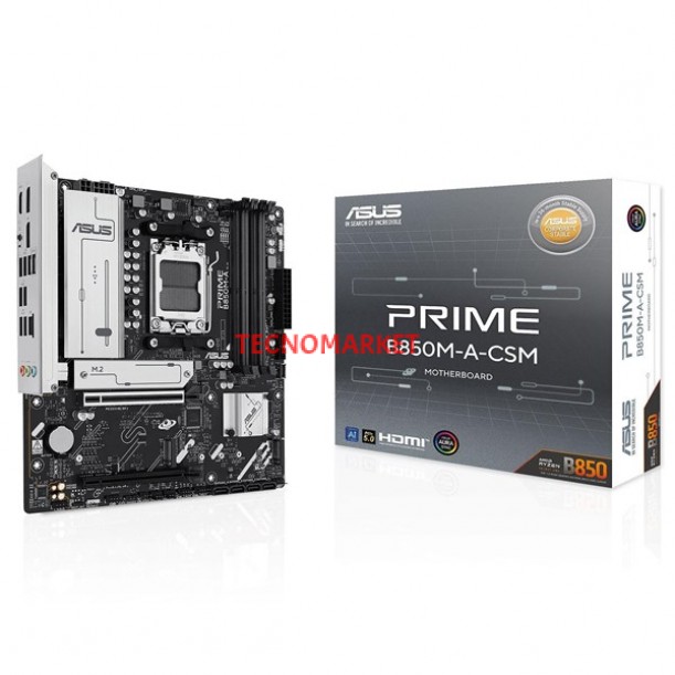 ASUS PRIME B850M-A-CSM DDR5 HDMI-DP PCIE 5.0 AM5 MATX KURUMSAL ANAKART ASUS PRIME B850M-A-CSM DDR5 HDMI-DP PCIE 5.0 AM5 MATX KURUMSAL ANAKART