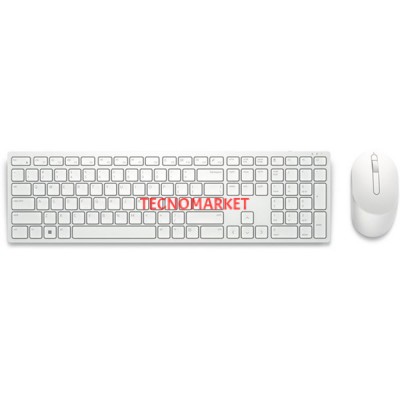DELL Q TR 580-AKGH Kablosuz Klavye - Mouse Set KM5221W Beyaz