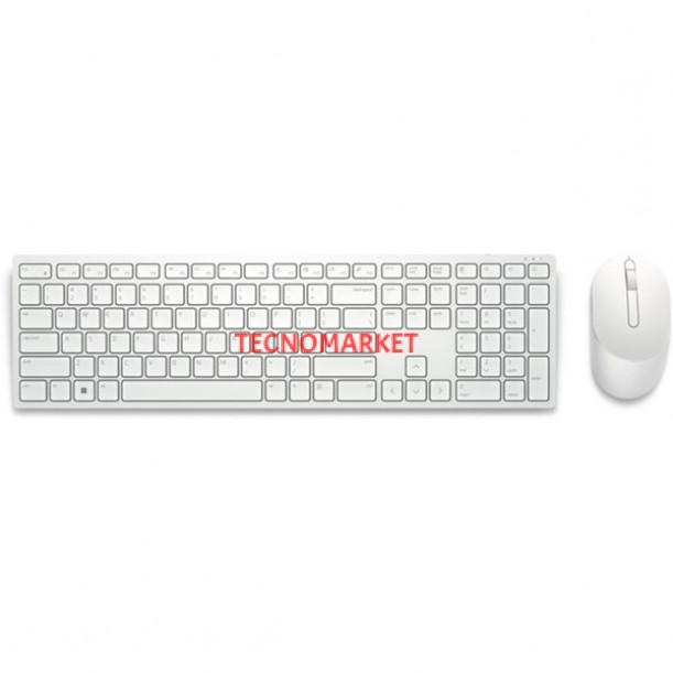 DELL Q TR 580-AKGH Kablosuz Klavye - Mouse Set KM5221W Beyaz