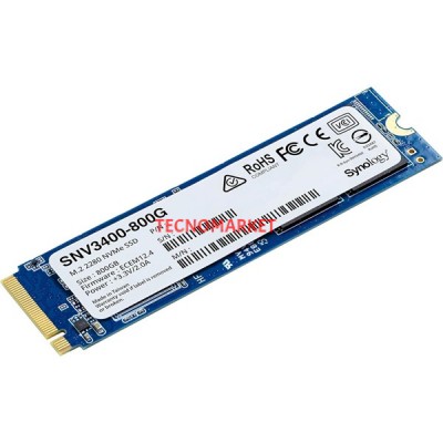 SYNOLOGY 800GB SNV3410-800G 3000-750MB/s M2 NVME NAS DİSKİ