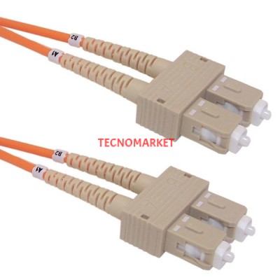 BIFO 3m MM SC-SC 50/125µ LSZH Duplex Fiber Optik Patch Kablo