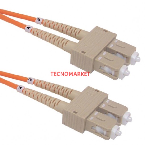 BIFO 3m MM SC-SC 50/125µ LSZH Duplex Fiber Optik Patch Kablo BIFO 3m MM SC-SC 50/125µ LSZH Duplex Fiber Optik Patch Kablo