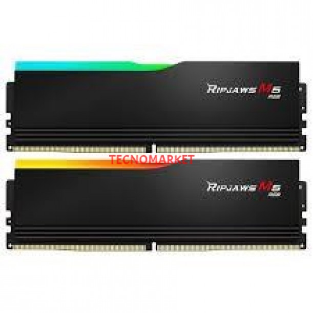GSKILL 32GB (2X 16GB) DDR5 6000MHZ CL36 RGB DUAL KIT PC RAM RIPJAWS M5 F5-6000J3648D16GX2-RM5RK