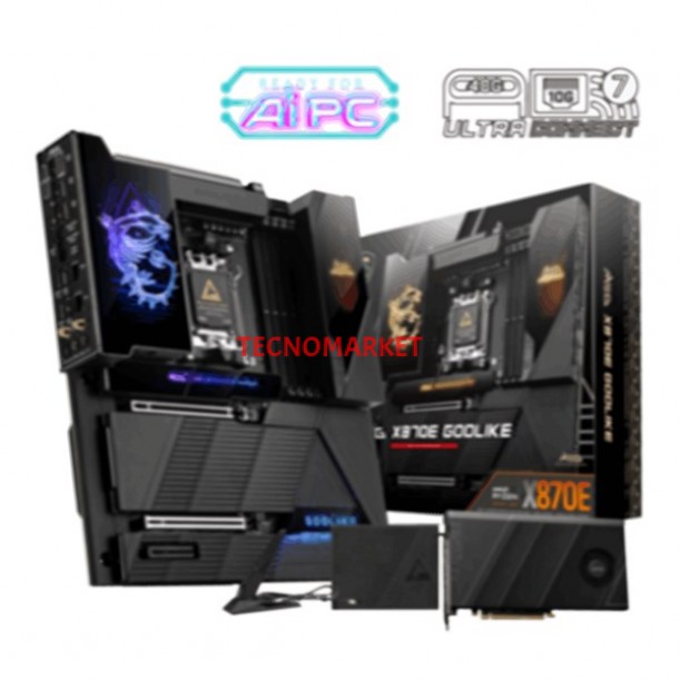 MSI MEG X870E GODLIKE WIFI-7 DDR5 HDMI DP PCIe 16X v5.0 AM5 ATX