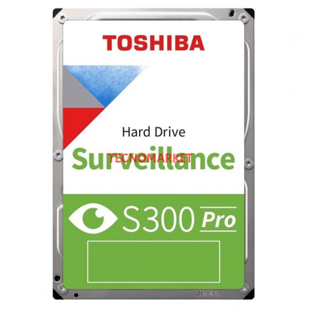 TOSHIBA 6TB S300 PRO MD10ADA600V 512MB 7200RPM SATA3 GÜVENLİK DİSKİ TOSHIBA 6TB S300 PRO MD10ADA600V 512MB 7200RPM SATA3 GÜVENLİK DİSKİ