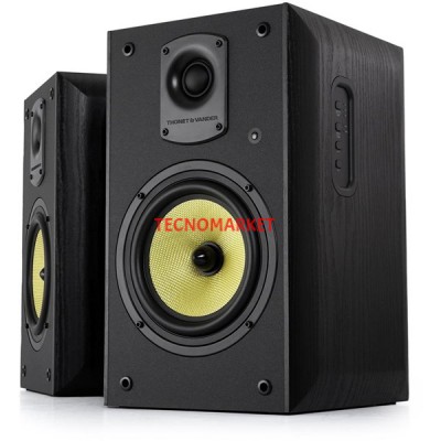THONET Vander Kugel 140W RMS Siyah Bluetooth 4.2 RCA 2.0 Hoparlör