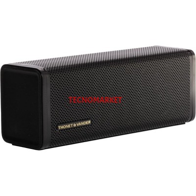 THONET Vander Frei Topp HK096-03621 24W RMS Siyah Bluetooth TWS Taşınabilir Hoparlör