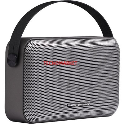 THONET Vander Ziegel HK096-03652 30W RMS Gri Bluetooth TWS Taşınabilir Hoparlör