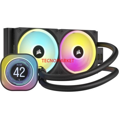 CORSAIR 240MM H100i CW-9061007-WW RGB AM5-1851P SIVI SOĞUTMALI İŞLEMCİ FANI
