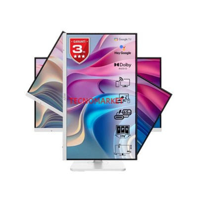MSI 27 MODERN MD272UPSW 60HZ 4 MS 3840X2160(UHD) IPS PİVOT TYPE-C MONİTÖR