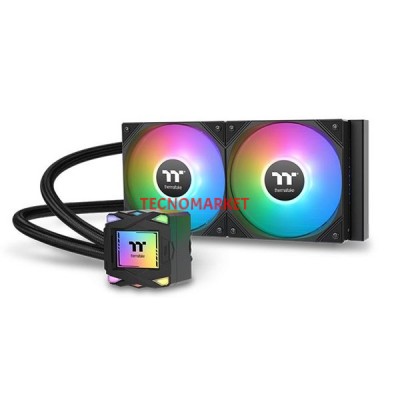 THERMALTAKE 240MM LA240 CL-W457-PL12SW-A AM5-1851P RGB SIVI SOĞUTMALI İŞLEMCİ FANI