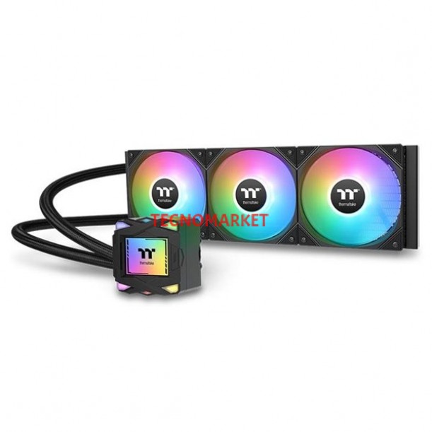 THERMALTAKE 360MM LA360 CL-W459-PL12SW-A AM5-1851P RGB SIVI SOĞUTMALI İŞLEMCİ FANI THERMALTAKE 360MM LA360 CL-W459-PL12SW-A AM5-1851P RGB SIVI SOĞUTMALI İŞLEMCİ FANI