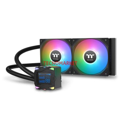 THERMALTAKE 240MM LAS240-S CL-W461-PL12SW-A AM5-1851P ARGB LED GÖSTERGELİ SIVI SOĞUTMALI İŞLEMCİ FANI