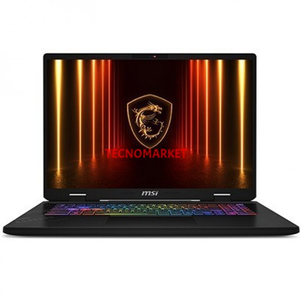 MSI CROSSHAIR A17 HX D8WGKG-012XTR R9 8940HX 32GB DDR5 RTX5070 8GB GDDR7 1TB NMVE 17 " 240HZ(QHD) FDOS