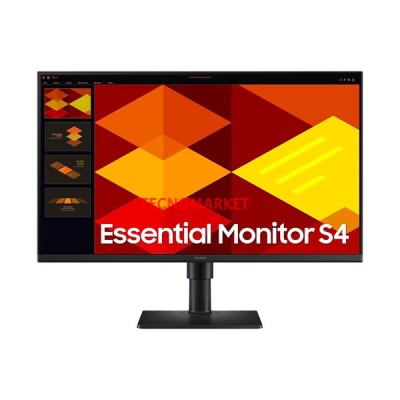 SAMSUNG 27" IPS ESSENTIAL S4 LS27D400GAUXUF 5MS 100HZ HDMI-DP PIVOT KURUMSAL MONİTÖR