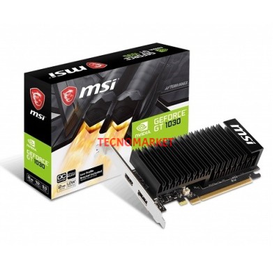 MSI GT1030 2GB GT1030-2GHD4 LP OC DDR4 64bit HDMI DisplayPort PCIe 16X v2.0 Fansız