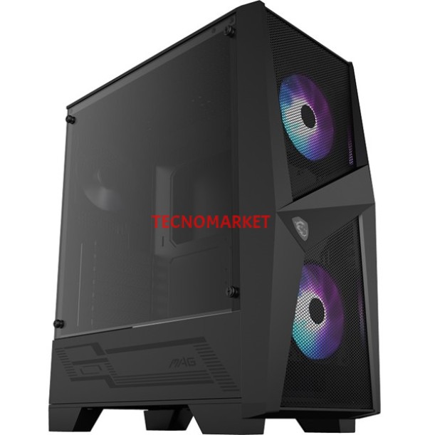 MSI MAG FORGE 100R Gaming Mid-Tower PC Kasası Siyah MSI MAG FORGE 100R Gaming Mid-Tower PC Kasası Siyah