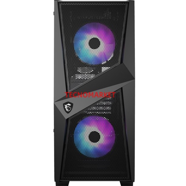 MSI MAG FORGE 100R Gaming Mid-Tower PC Kasası Siyah MSI MAG FORGE 100R Gaming Mid-Tower PC Kasası Siyah