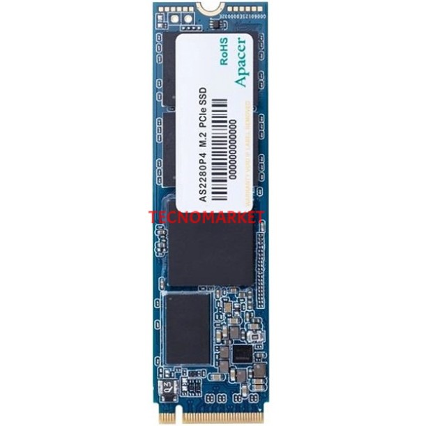 APACER 512GB AS2280P4 2100- 1500MB/s M2 PCIe NVMe Gen3 Disk APACER 512GB AS2280P4 2100- 1500MB/s M2 PCIe NVMe Gen3 Disk