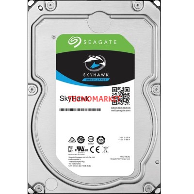 SEAGATE 3.5" 10TB SKYHAWK ST10000VE0008 7200 RPM 256MB SATA-3 Güvenlik Diski