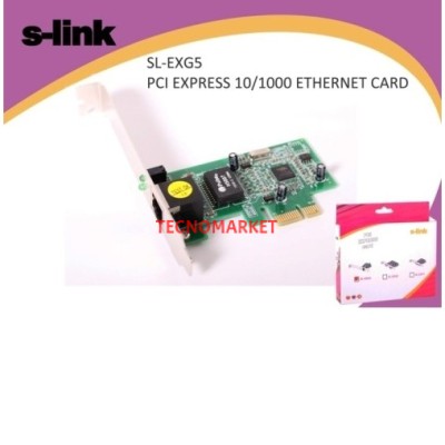 S-LINK SL-EXG5 Gigabit 1port PCIe 1X Ethernet